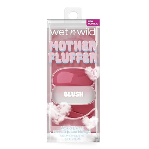 Offre limitée : Wet n Wild, Mother Fluffer Cloud Cream Blush, Fini Mat Flouté, Texture Légère avec Formule Crème-Poudre pour un Éclat Naturel, Modulable et Facile à Estomper, Berry Chill de 8.99 € à 8.99 € (0.00% de remise)