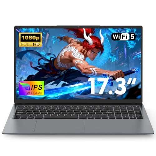 Offerta a tempo: NAIKLULU 17.3 Pollici Laptop Processor N150(1.2 a 3.6Ghz), RAM 16GB SSD 1TB PC Computer Portatile 2026 Notebook, 6000Mah/1920x1080P/Tastiera Completa Retroilluminata - 0% da 499.99 € a 499.99 €