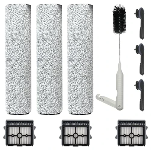 Offerta a tempo: 3 Spazzola testa e 3 Filtri Accessori per Tineco Floor One Stretch S6/ S6 Stretch lite/Switch S6 Stretch/Switch S7 Stretch/ S7 Stretch Steam/ i6 Stretch/ i5 Stretch/ S9 Artist Nass Aspirapolvere - 0.00% da 29.99 € a 29.99 €