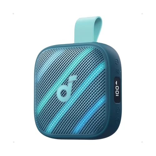 Offre limitée : Soundcore Boom Go 3i par Anker, Enceinte Portable, Son percutant 15 W, 24 h d'autonomie, IP68, BassUp 2.0, Batterie Externe d'urgence, Bluetooth 6.0, pour la randonnée, Le vélo, Le Camping (Bleu) de 69.99 € à 63.99 € (9% de remise)