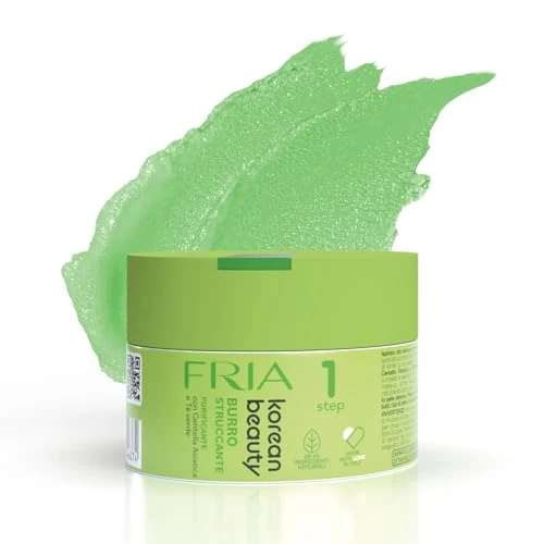 Oferta limitowana: Fria Korean Beauty oczyszczający masło do demakijażu z wątą azjatycką, wodoodporny makijaż, testowany na oczy i wrażliwą skórę, delikatny dla oczu i rzęs, opakowanie 80 ml z 43.62 zł na 43.62 zł (oszczędź 0.0%)