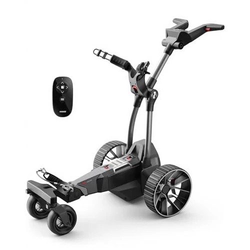 NAVEE Birdie 3X Follow Me Electric Golf Trolley, Electric Golf Trolley, Follow Me, Lithium Battery for 36 Hole, Dynamic Power Aid with AI Control, Dual Motor Downhill Brake, IPX5 Many Accessories