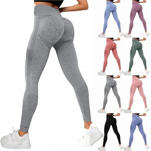 Generico Women's Anti-Cellulite Draining Leggings, Slimming Compression Leggings, Slimming Compression Leggings, High Waist, Push-Up Leggings, Fitabella Shaping, dark grey, XL