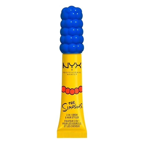 Offerta a tempo: NYX Professional Makeup Gel 2-in-1 Per Sopracciglia e Capelli, A Lunga Tenuta, Effetto Laminazione, Look Definito, Marge Simpson Mega Glue, Colore: Trasparente, 7 ml - 13% da 11.95 € a 10.45 €