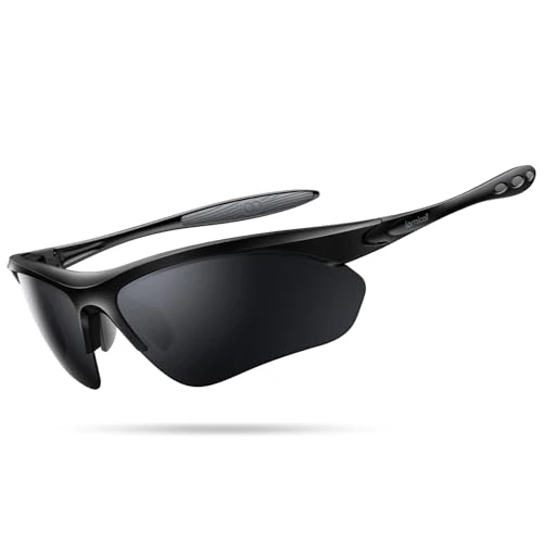 Offerta a tempo: Lamicall Occhiali da Sole Ciclismo Polarizzati - [22g & Design Avvolgente] - 14% da 24.99 € a 21.42 €
