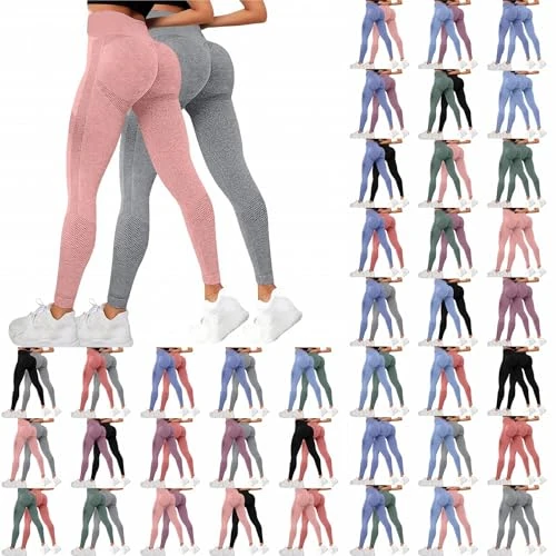 Fittabella 3D Anti-Cellulite Women's Leggings, Anti-Cellulite Leggings, Solenao Leggings Compression Graduated Lipedema Leggings Push Up Sculpture Sports Yoga Fitness Leggings, hot pink, XL