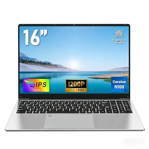 Oferta limitada: FUNYET Ordenador Portátil,2026 Win11 Portátil de 16 Pulgadas, procesador N100 Laptop,16GB RAM 1TB SSD, 1920 x 1200 FHD Laptop, Teclado con retroiluminación, 180 ° ángulo de Apertura Notebook,6000mAh de 499.99 EUR a 499.99 EUR (ahorro 0%)