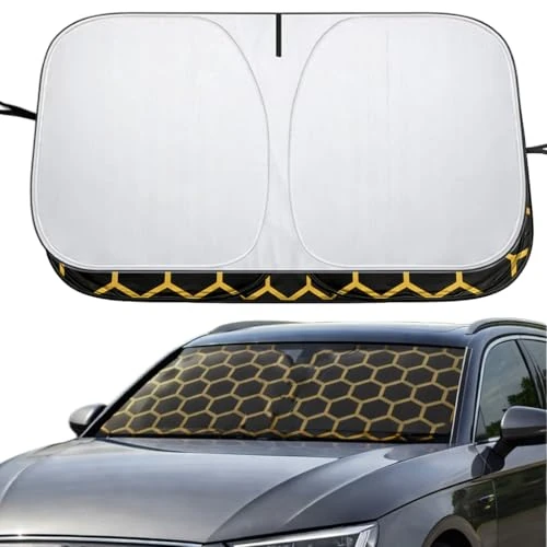 Offerta a tempo: Parasole Auto Parabrezza Interno, Pieghevole, Riflettente, Protezione UV,142 * 70cm - 10% da 9.99 € a 8.99 €
