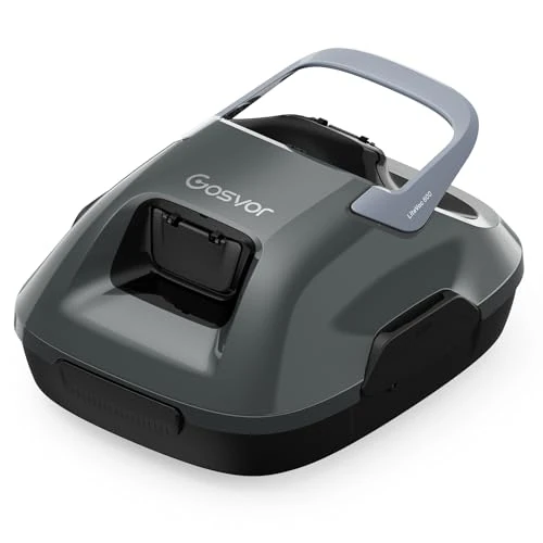 Offerta a tempo: (Nuovo 2026) Gosvor Gosvor Robot Piscina Fuori Terra Aspirapolvere per Piscina Senza Fili, 90 Min Autonomia, Auto Parcheggio, Facile da Usare, Robot Limpiafondi per Piscine Fino a 80m² - 0.00% da 169.99 € a 169.99 €