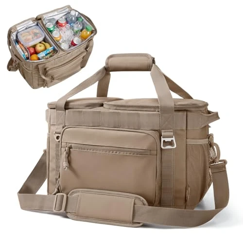 Offerta a tempo: TOURIT Borsa termica da picnic, 30 lattine, refrigeratore morbido isolato, grande, pieghevole, borsa termica per il trasporto degli alimenti, 21 l - 0.0% da 25.99 € a 25.99 €
