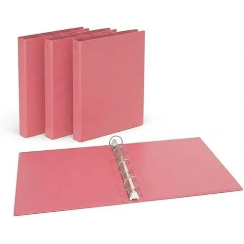 Offerta a tempo: Favorit Set da 2 Raccoglitori ad Anelli Sprint in Cartone, 22 x 30cm, 4 Anelli Tondi da 30mm, colore rosa - 10% da 7.99 € a 7.19 €