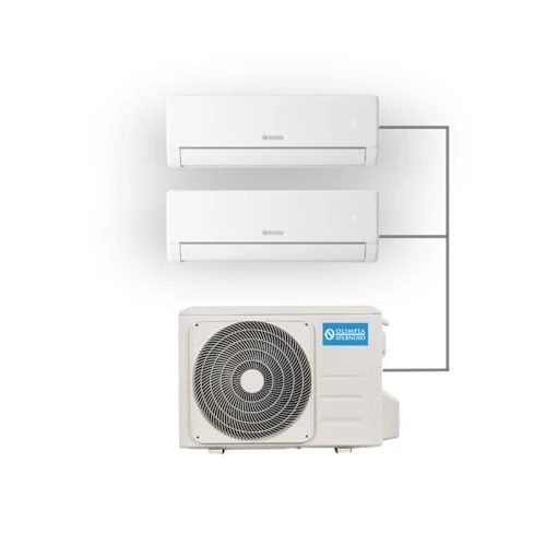 Offerta a tempo: Olimpia Splendid, Aryal Dual 14 con Unità Interna Alyas S2, Climatizzatore 10.000+12.000 BTU/h Multisplit Inverter, tre stadi di Filtrazione, Gas R32, Classe A++, Wireless Control incluso - 17% da 899.00 € a 749.00 €