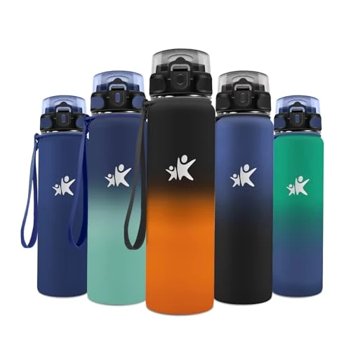Offerta a tempo: JAPORIA Borraccia Termica 1L, Doppia Parete con Cannuccia, Etanche, per Bici, Montagna, Escursionismo - 13% da 19.99 € a 17.30 €