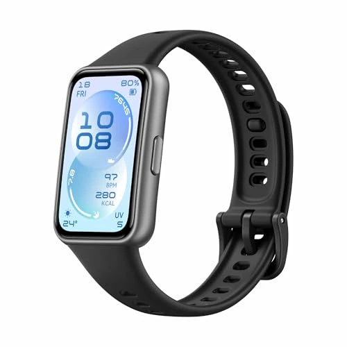 Tijdelijke aanbieding: HUAWEI Band 11 Smartwatch,1.62″AMOLED Display 1500 nits, Fitness Tracker,Gemiddelde hartslagvariabiliteit en SpO₂,14 Dagen Batterijduur,Emotioneel Welzijn,Waterbestendigheid,Android & iOS,Zwart van 54.90 € naar 37.99 € (31% korting)
