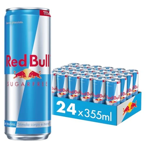 Offerta a tempo: Red Bull Energy Drink, Senza Zuccheri, 355 ml (24 Lattine) - 25% da 42.99 € a 32.28 €