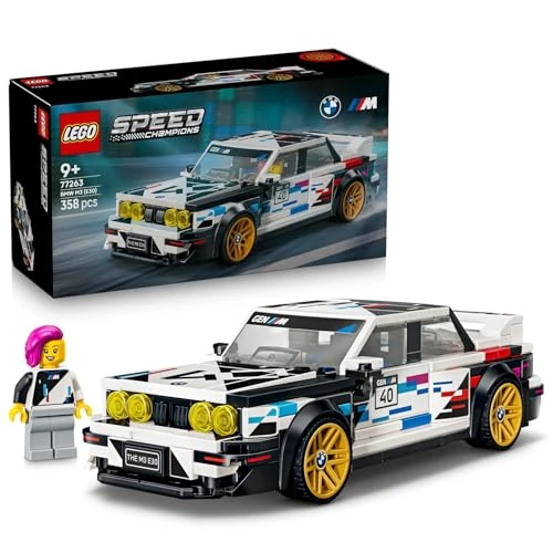 Offerta a tempo: LEGO Speed Champions BMW M3 (E30) - Macchina Giocattolo con Minifigure del Pilota da Collezione - Idea Regalo di Compleanno per Bambini da 9 Anni in su e per i Fan degli Sport Motoristici - 77263 - 0.00% da 27.99 € a 27.99 €