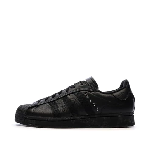adidas Superstar ID8723 - Zapatillas negras para hombre, Negro , 42 2/3 EU