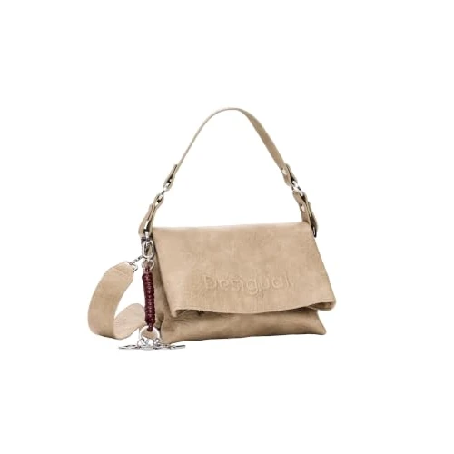 Offerta a tempo: Desigual borsa a tracolla Shoulder Bag Beige Crude - 5% da 42.77 € a 40.63 €