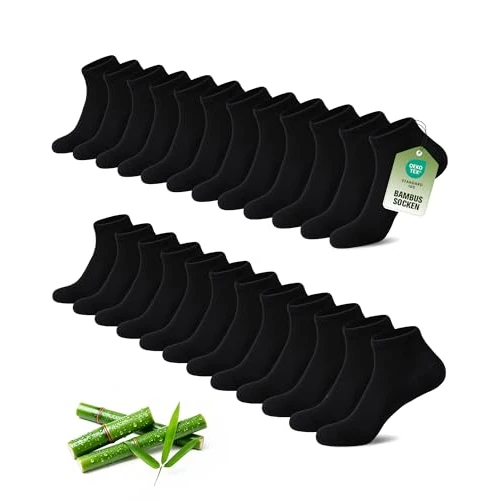 Tijdelijke aanbieding: Sukmoden 12/24 Paar Sneakersokken voor Mannen en Vrouwen Uit Bamboe,Anti-Geur Ademend Zachte Halfsokken,Korte Sneakersokken voor Dagelijks Gebruik,Vrije Tijd, Winkelen en Thuis van 14.99 € naar 14.99 € (0.00% korting)
