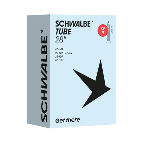Offerta a tempo: Schwalbe Camera d'aria SV17 28/47-622/635 IB 40 mm - 35% da 8.50 € a 5.49 €