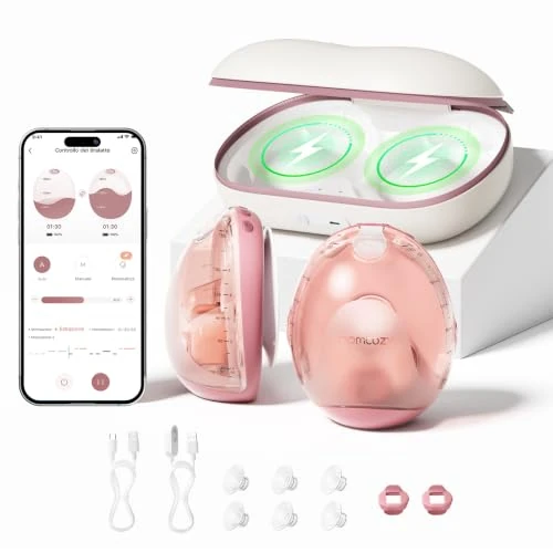 Oferta limitada: Momcozy Air 1 Sacaleches Eléctrico Ultra Fino con App y Estuche De Carga de 339.99 € a 339.99 € (ahorro 0.00%)