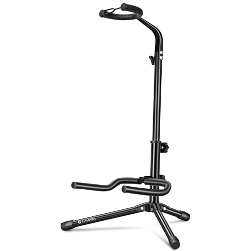 Offre limitée : CAHAYA Support Guitare au Sol Réglable Pliable avec Trépied Stable de 16.99 € à 15.19 € (11% de remise)