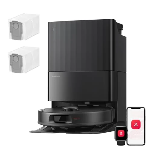 Offerta a tempo: roborock Qrevo S Pro Set Robot Aspirapolvere Lavapavimenti (Migliorato da QV 35A), 18.500Pa, Autopulizia Panno 75°C, Asciugatura Aria Calda 45°C, Antigroviglio, Stazione Tutto in Uno, Modalità Tappeti - 33% da 599.99 € a 399.99 €