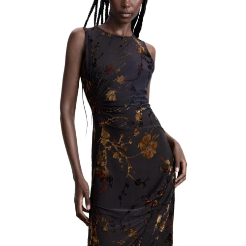Zeitlich begrenztes Angebot: DESIGUAL ABITO LUNGO DONNA MARRONE von 74.94 € auf 74.94 € (0.00% Rabatt)