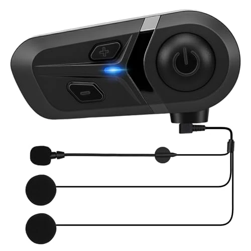 Limited-time offer: Yosoo Health Gear Motorcycle Helmet Speakers, Super Long Battery Life, Motorbike Headset, IP67 Motorcycle Headphones, Hands-Free Call Music GPS Fast Charging Noise Cancellation, Single Person Use from 19.62 £ to 19.62 £ (save 0.00%)