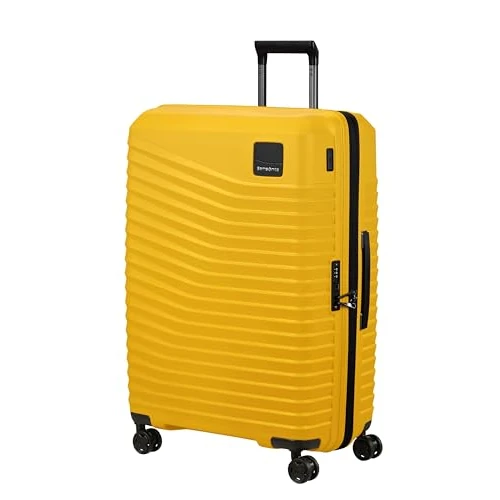 Samsonite Intuo - Custodia rigida grande (75 cm), espandibile, custodia da viaggio con 4 ruote, leggera, lucchetto TSA, 105/115 L, giallo (agrumi)