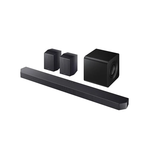 Offerta a tempo: Samsung Q-serie Soundbar HW-Q930H/XC 9.1.4 Canali, Full Surround Subwoofer, Rear Speaker, Wireless Dolby Atmos, Q-Symphony, SpaceFit Sound Pro, Connessione TV Wireless, 2026 - 0.00% da 699.90 € a 699.90 €