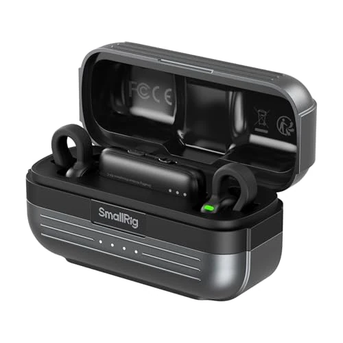 Offerta a tempo: SMALLRIG Microfono Wireless S70-C2 con Adattatore USB-C per Telefoni/ Tablet, Microfono Invisibile e Leggero per il Vogging, Registrazione di Alta Qualità a 48 kHz/24 bit, Riduzione del Rumore - 5717 - 20% da 73.90 € a 59.12 €