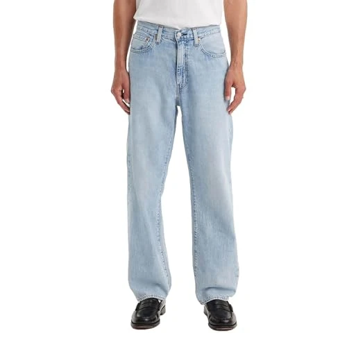 Offerta a tempo: Levi's Uomo 568 Loose Straight Jeans Varsity Academia Lightweight Blue 33 34 - 5% da 108.00 € a 102.60 €