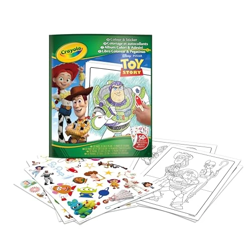 Oferta limitowana: Crayola Toy Story album z naklejkami, 32 strony, 3+ z 25.99 zł na 25.99 zł (oszczędź 0.00%)