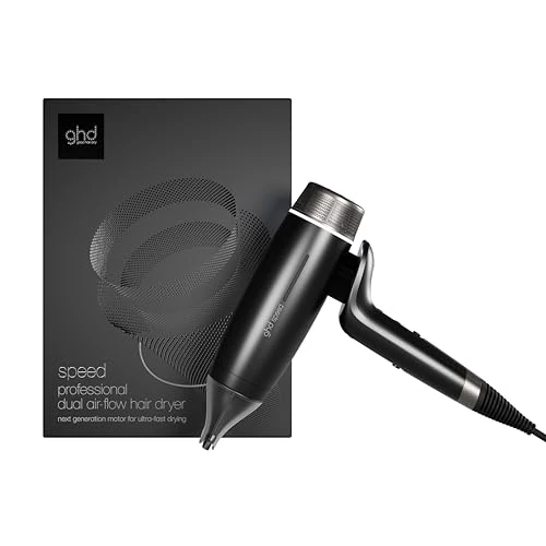 Offerta a tempo: ghd speed, Asciugacapelli Professionale Ultra-Veloce a Ioni, Nero Opaco - 30% da 399.00 € a 279.99 €
