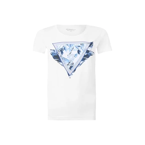 Limited-time offer: GUESS Art W6GI11 K3026 Women's T-Shirt, White, XL from 41.39 £ to 25.01 £ (save 39.57%)