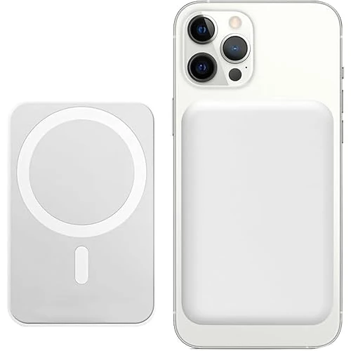 Offerta a tempo: Power Bank Magnetico 10000mAh, Wireless Caricatore 20W Ricarica Rapida Powerbank, Magnetico Caricatore Inalámbricos Portatile Batteria Esterna per iPhone 17 16 15 14 13 12 Pro Max Mini Plus Samsung - 0.00% da 19.99 € a 19.99 €