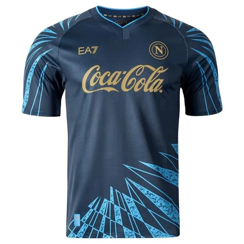 Offerta a tempo: SSC NAPOLI Maglia Pre-Match Blu 2025/2026 XXL - 50% da 75.00 € a 37.50 €