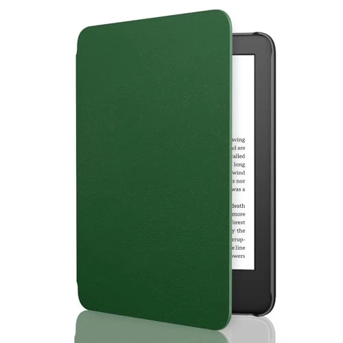 Oferta limitada: MoKo Funda Compatible con lectores electrónicos de 6" (11.ª generación 2024/2022), Cierre Magnético Carcasa Ligera con Auto Sueño/Estela,No para TCL Remarkable Kobo, Hoja de Loto Verde de 39.99 € a 17.99 € (ahorro 55%)