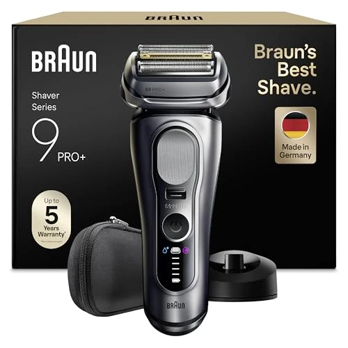 Oferta limitada: Braun Series 9 Pro+ Afeitadora Eléctrica Hombre, 9617si, Plata de 439.99 € a 299.98 € (ahorro 32%)