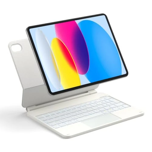 Offerta a tempo: Inateck Custodia Tastiera iPad A16/10a Gen, Supporto Magnetico Flottante - 17% da 79.99 € a 66.49 €