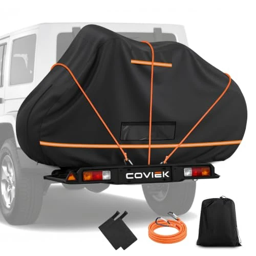 Offerta a tempo: Coviek Telo Copribici per Camper 1 Bici in 420D Impermeabile Fodera Cotone - 42% da 56.99 € a 32.99 €