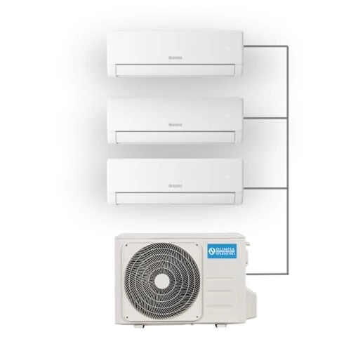 Offerta a tempo: Olimpia Splendid, Aryal Trial 21 con Unità Interna Alyas S2, Climatizzatore 10.000+10.000+12.000 BTU/h Multisplit Inverter, tre stadi di Filtrazione, Gas R32, Classe A++, Wireless Control incluso - 10% da 1299.00 € a 1165.99 €