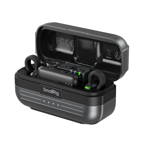 SMALLRIG S 70 Wireless Microphone with Multi-Device Compatibility (Black) 5715
