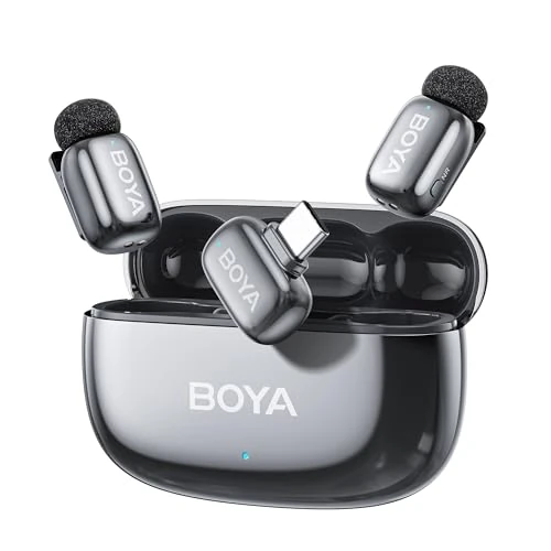 Offerta a tempo: BOYA Mini 2 Micro Cravatta Wireless per iPhone 15/16/17, Android, USB-C - 0.00% da 67.49 € a 67.49 €