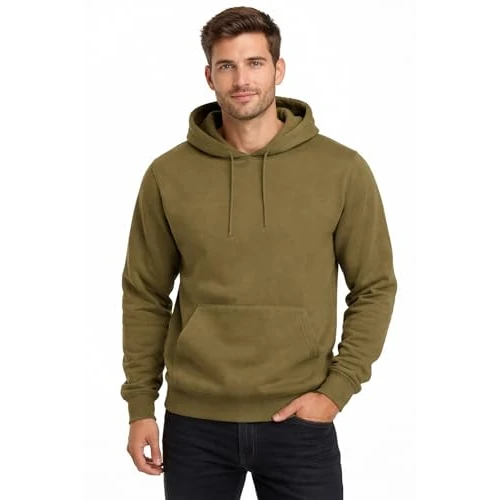 Offerta a tempo: GX GARGIX Felpa Uomo con Cappuccio Casual – Tinta Unita, Comoda e Calda, Ideale per Tempo Libero e Sport, Vari Colori (IT, Testo, XL, Regular, Regular, F-1189/BEIGE) - 36% da 20.99 € a 13.49 €