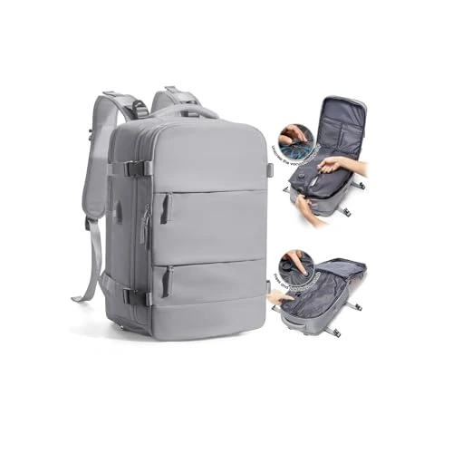 Offre limitée : SZLX Sac à Dos Sous Vide Voyage 40x30x20 avec pompe pour Ryanair Transavia de 66.49 € à 65.99 € (0.75% de remise)