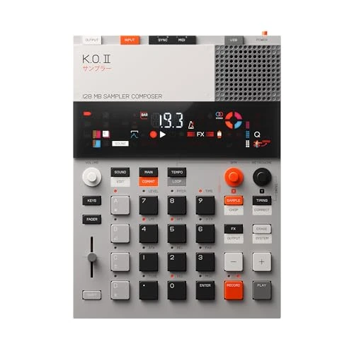 Limited-time offer: teenage engineering EP–133 K.O. II 128MB sampler, drum machine and sequencer with built-in microphone and effects from $329.00 to $329.00 (save 0.0%)