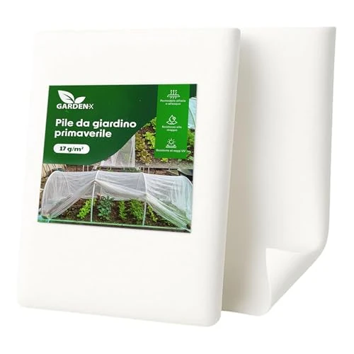 Limited-time offer: GARDENIX Cold Frame Fleece Breathable 17 g/m² Garden Fleece 3.2 x 20 m (64 m²) Promotes Healthy Growth, For Covers of Raised Beds, Protects Plants, Flowers and Vegetables from Cold, Frost and Wind from 17.51 £ to 17.51 £ (save 0.00%)