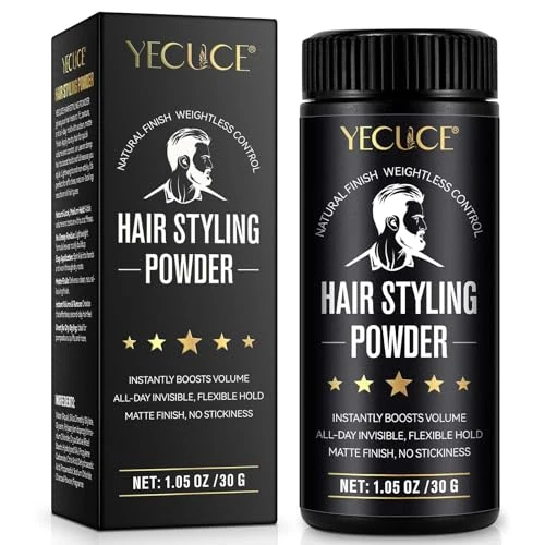 Tijdelijke aanbieding: Haarpoeder voor mannen, 30 g, haarstyling-poeder, volume geschikt voor elk haar, niet vettig, eenvoudig in gebruik, langdurig (30 g) van 9.99 € naar 9.99 € (0.00% korting)